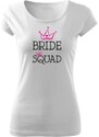 TRIKOO Tričko BRIDE SQUAD HAND | pro TÝM nevěsty na rozlučku se svobodou