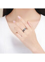 OLIVIE Stříbrný prsten VINTAGE 2945