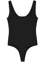 Dámské body Guess Logo Bodysuit Černé