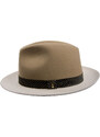 Tonak Fedora Uomo Duo Punto šedobéžová, režná (P0279) 55 12731/18AB