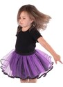 Dívčí fialová tutu sukně Nesy 104-122