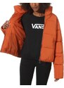 vans Dámská street zimní bunda foundry puffer jacket potters clay