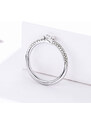 Linda's Jewelry Stříbrný prsten Camilla s oválným zirkonem Ag 925/1000 IPR082
