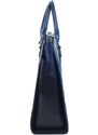 Barebag PUNCE LC-01 riflová modrá dámská kabelka pro notebook do 15.6 palce