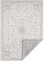 NORTHRUGS - Hanse Home koberce Kusový koberec Twin Supreme 103866 Leyte Grey/Cream – na ven i na doma - 80x150 cm