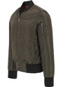 UC Men 2-Tone Bomber Jacket darkolive/černá