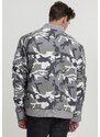 UC Men Vintage Camo Cotton Bomber Jacket snow camo