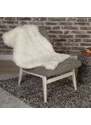Obsession koberce Kusový koberec Samba 495 Ivory (tvar kožešiny) - 55x85 tvar kožešiny cm