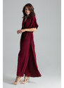 Lenitif Dámské společenské šaty Davide L055 červená XL