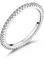P&J Jewellery Stříbrný prsten Třpytivý věneček SRP16