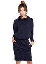 Šaty BeWear B032 Navy Blue