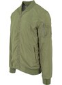 UC Men Light Bomber Jacket olivová