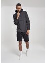 UC Men Přetahovací bunda z vlnitého nylonu blk/wht