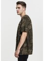 UC Men Camo Oversized Tee olivové camo