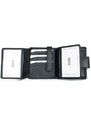 Unisex RFID široká a prostorná kožená peněženka HMT FLW