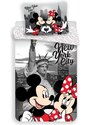 JERRY FABRICS Povlečení Mickey a Minnie v New Yorku 02 Polyester 140/200, 70/90 cm