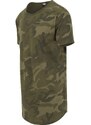 UC Men Camo Shaped Long Tee olivové camo