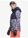 Bunda Roxy Jetty Block mid denim bleached flowers