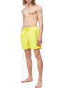 Pánské plavecké šortky KM0KM00381-ZAM žlutá - Calvin Klein