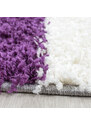 Ayyildiz koberce Kusový koberec Life Shaggy 1501 lila - 60x110 cm