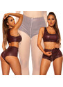 Style fashion Sexy KouCla Wetlook Hotpants ZIP po celé délce