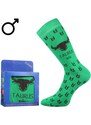 Lonka Zelené pánské ponožky BÝK