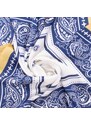 coxes Šátek na krk blue paisley 70/70