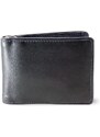 Černomodrá pánská kožená peněženka - dolarovka Angelica