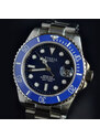 Tisell Watch Sub 9015 Blue Date