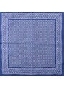 coxes Bavlněný šátek s puntíky modrý 55/55