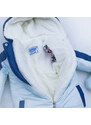 COPPA Teplá zimní kojenecká kombinéza pro miminka modrá