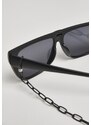Urban Classics Accessoires 108 Řetízkové sluneční brýle Visor černé