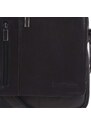 Pánská kožená taška přes rameno černá - SendiDesign Thoreau černá