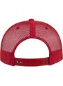 URBAN CLASSICS Kšiltovka Foam Trucker with White Front - red/wht/red