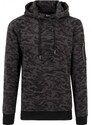 Mikina Urban Classics Sweat Camo Bomber Hoody - dark camouflage