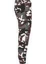 Kalhoty Urban Classics Camo Cargo Jogging Pants 2.0 - wine camo