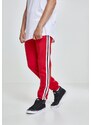 Urban Classics 3-Tone Side Stripe Terry Pants firered/wht/blk