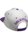 Kšiltovka City Los Angeles bílá-fialová