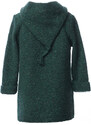 Foque Dětský svetr zelený s dlouhou kapucí