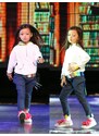 Antonio Lobato Kids Luxusní dětské sportovní kalhoty Patchwork Denim