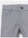 Boboli Chlapecké strečové keprové kalhoty šedé