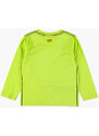Boboli Chlapecké tričko s dlouhým rukávem MotoBike zelené