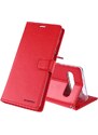 Pouzdro / Obal Mercury Goospery Bluemoon Diary Red pro Huawei P20