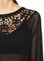 GUESS dámský černý pletený svetr