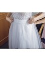 ZURI Dlouhá svatební tylová sukně Susan