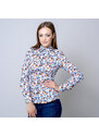 Willsoor Dámská košile s barevným květinovým vzorem 10383