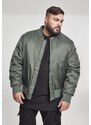 UC Men Basic Bomber Jacket olivová