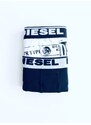 Diesel Diesel Cotton Black & White stylové chlapecké bavlněné boxerky 2ks - L / Černobílá / Diesel / Chlapecké