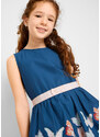 bonprix Dívčí šaty s potiskem motýlků Modrá