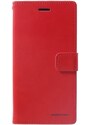 Červené flipové pouzdro Mercury Goospery Bluemoon Diary pro iPhone XS MAX